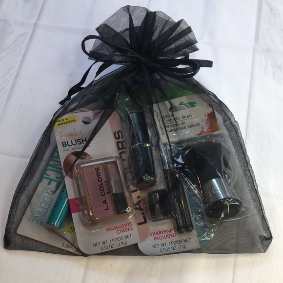 Other - Makeup Bundle plus Gift Bag!Mascara Blush Lipstick Liner Brow Pencils Mask Brush